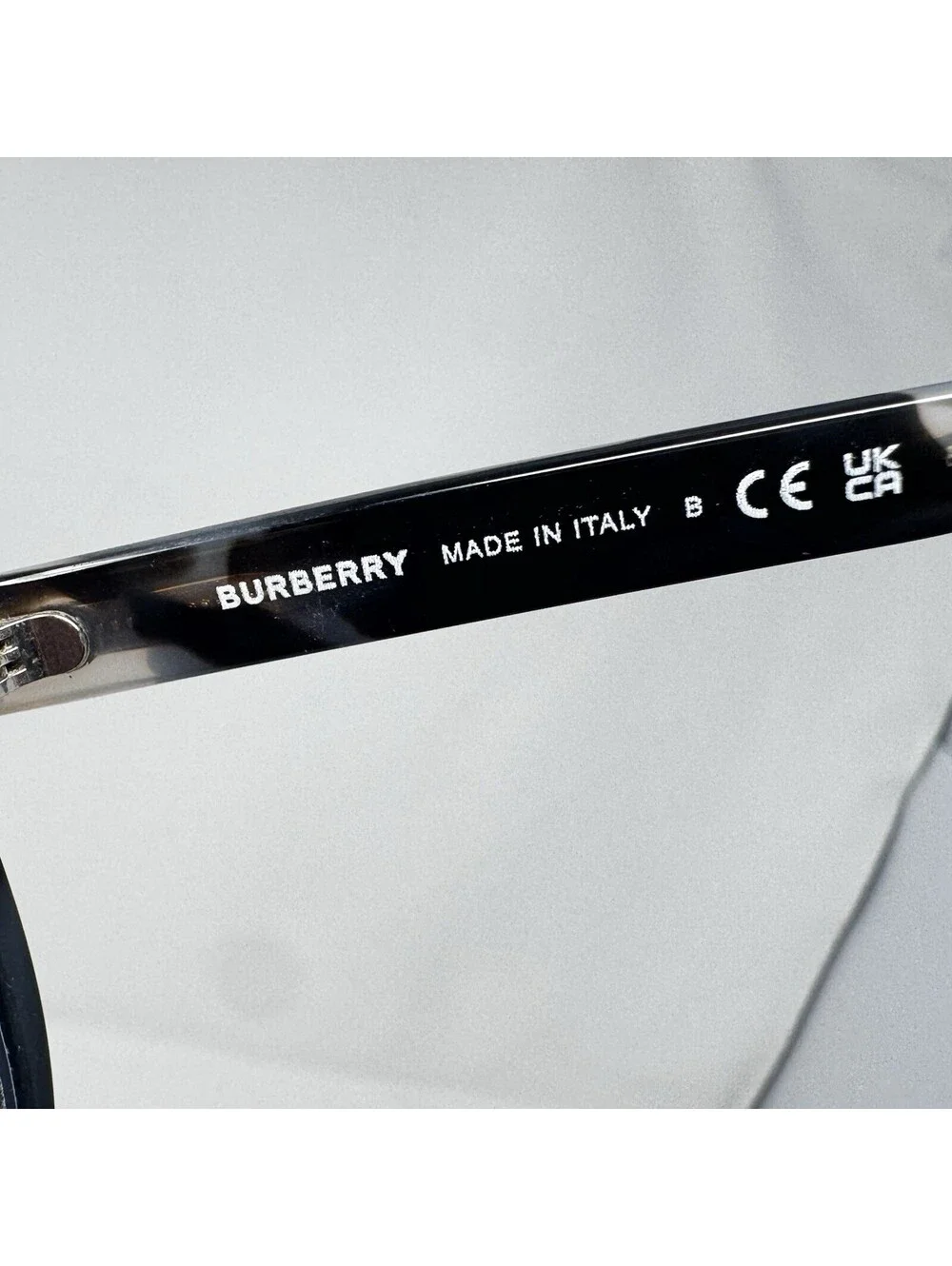Burberry Esme BE2357 3983 Top Check Grey Havana Eyeglass Frames Only 54-16-140